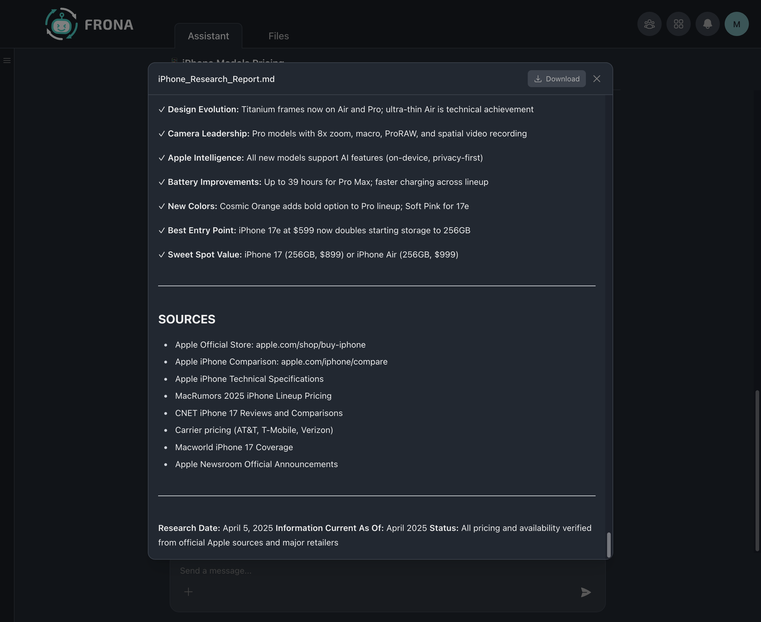 File preview